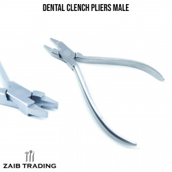 Dental Orthodontic Clench Torqueing Pliers Male & Female Instruments Dentist Set