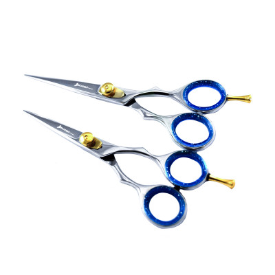 Hairdressing Polish Spring Scissor Hair Cutting Single End SET (Size 5.5&6")  Hairdressing Polish Spring Scissor Hair Cutting Single End SET (Size 5.5&6")