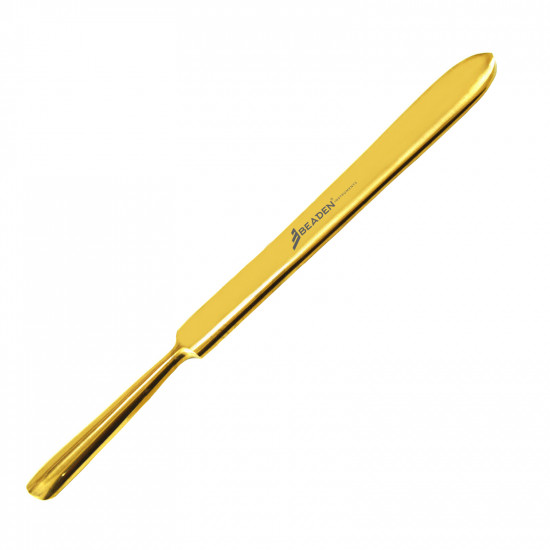 Beauty Gouge BG-02 Manicure Nail Pusher 14cm Rose Gold Podiatry Tool