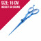 Barber Salon Hair Cutting Scissors Shears Razor Sharp Blue Coated Stylish (Size 6'')
