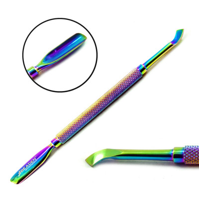 Cuticle Nail Pusher Gouge (Hockey Style - Multi-color)