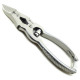 Professional Cantilever Toe Nail Clipper Nipper Cutter Silver For Thick Nails