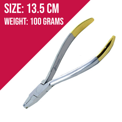 Orthodontic Crimpable Hook Placement Pliers - Stainless Steel Dental Instrument