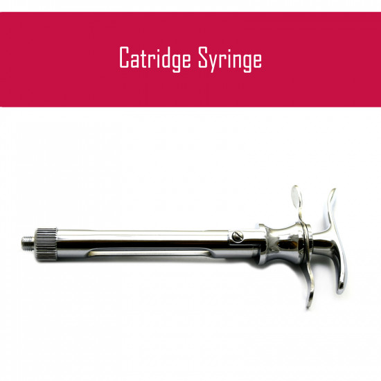 Dental Anesthetic Catridge Auto Passive Syringe Amalgam Filling Instruments 2.2 ml