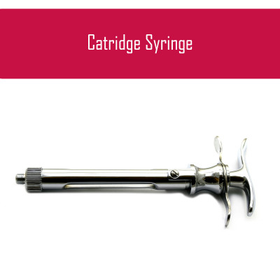 Dental Anesthetic Catridge Auto Passive Syringe Amalgam Filling Instruments 1.8 ml