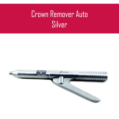 Dental Crown Remover Auto Gun 4-Attachable Points 1 Wrench Surgical Tool 