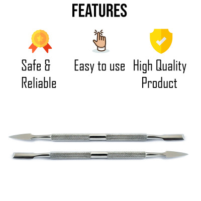 Cuticle Nail Pusher Remover Gouge Small Spatula Manicure Cleaner Nail Cuticle Nail Pusher Remover Gouge Small Spatula Manicure Cleaner Nail