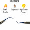 DG-16 Diagnostic Probe Root Canal Posterior Endodontic Explorer Scaler