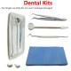 Disposable Dental Professional Tools Kit Examination Mouth Mirror Explorer