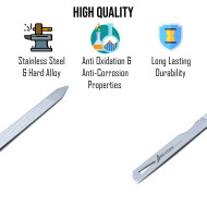 Professional Nail File Chiropody Podiatry 17.5cm Art Craft Pedicure Toenail File