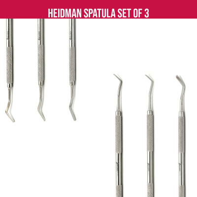 Dental Composite Heidman Spatula Flat Plastic Filling & Restorative Instruments