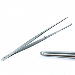 Medical Dressing Kocher Tweezers Serrated Tip Micro Surgical Dental Instruments