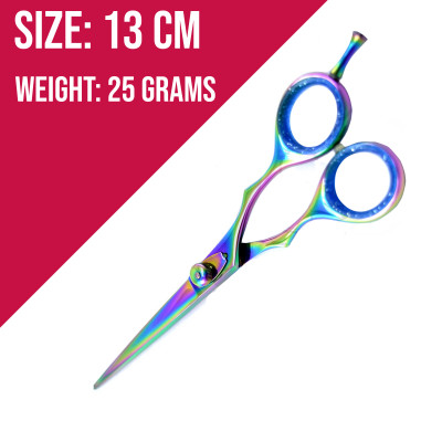 Salon Hairdressing Scissors Shears Styling Scissor Multi Color Scissor (Size 6'') Salon Hairdressing Scissors Shears Styling Scissor Multi Color Scissor (Size 6'')