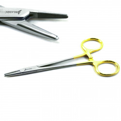 Dental Mayo Hegar TC Needle Holder Suture Clamp Locking Forceps 14cm