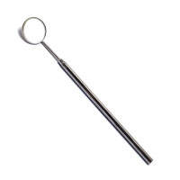 Stainless Steel Dental Mirror with Handle 6.5 Dentist Tool for Teeth Cleaning Inspection