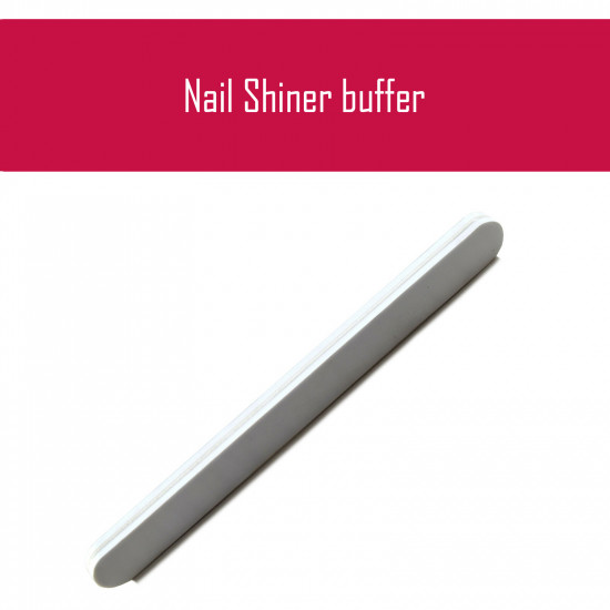 Buffer Grit Emery Gel File Nails Filer Art Pedicure Manicure Chiropody Sanding