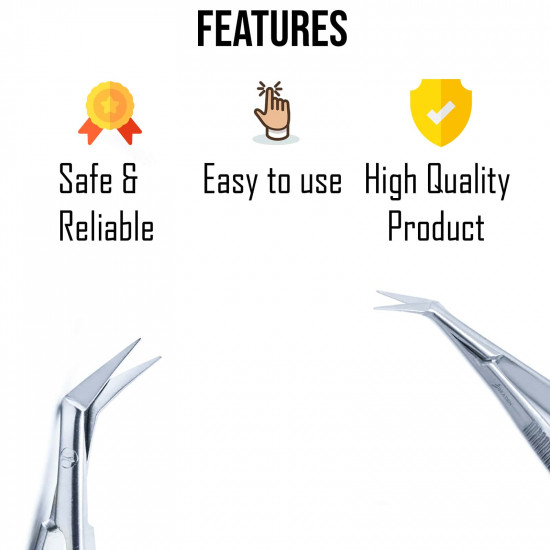 thumbnail interactive-video image 1 of SD INSTRUMENTS Micro Surgical Noyes Scissors – Spring Action, Ophthalmic/Dental, Stainless Steel, CE Certified 1 of 6