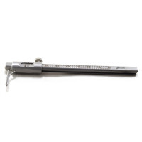 Dental Micro Boley Gauge Straight  & Curved Teeth Size Measuring Gauges With Markings Lab (SET)