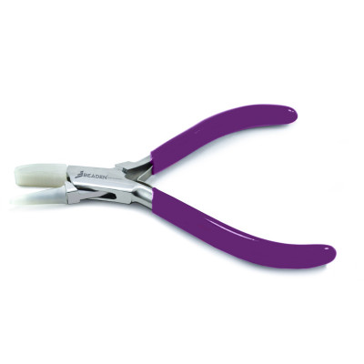 Hubby tools Pliers Optical pliers jewelry Optical nylon jaw Stainless Steel Flat & Round