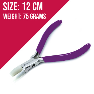 Hubby tools Pliers Optical pliers jewelry Optical nylon jaw Stainless Steel Flat & Round