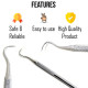 Periodontal Scalers Sickle Anterior Towner Scaler Dental Diagnostic Instruments