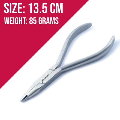 Orthodontic Omega Tweed Loop Forming Bending Serrated Dental Pliers Lab