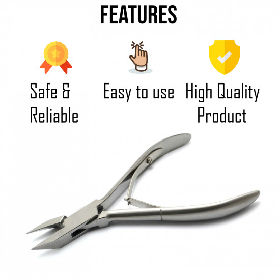 Professional Toe Nail Clippers Podiatry Chiropody Thick Heavy Duty Nipper 10 CM